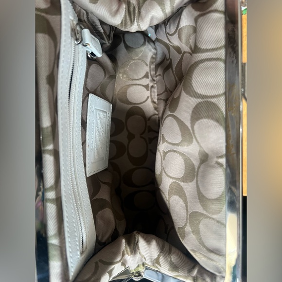 NWOT COACH SPECIAL EDITION MULTI COLORED POLKA DOT KISSLOCK FRAME SATCHEL BAG - Picture 6 of 9